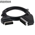 FZQWEG 10 шт. черный 1,8 м6 футов 24Pin RGB Scart AV Аудио Видео коннектор для консоли XBOX Classic