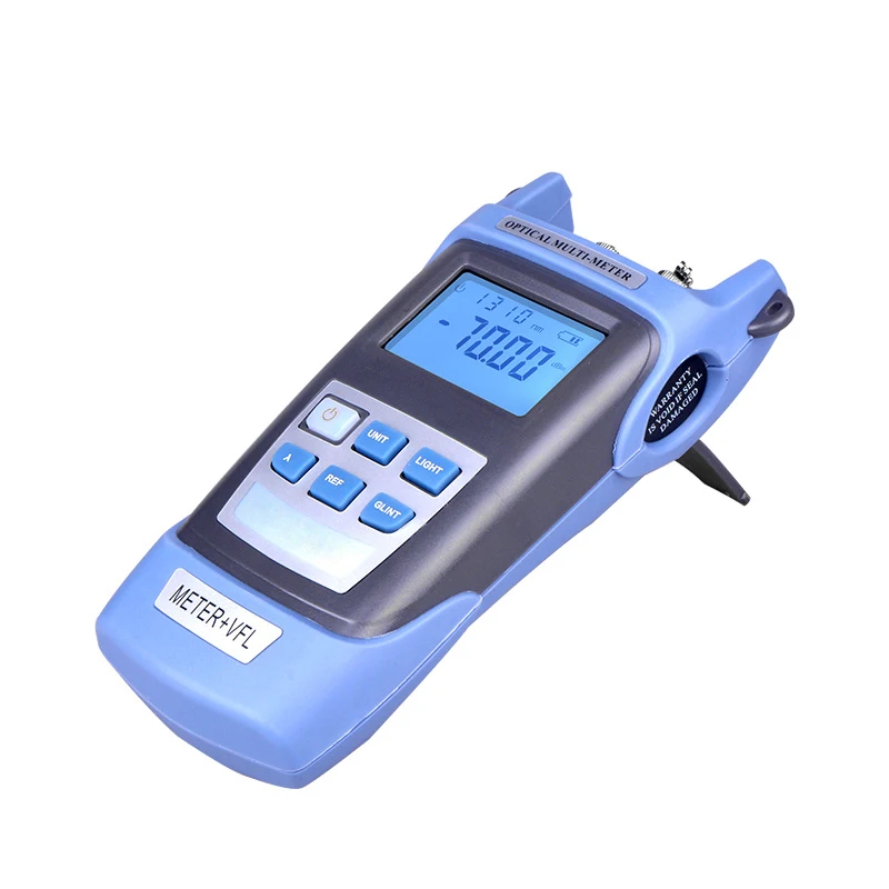 

Handheld High Quality -70~+10dBm Fiber Optic Power Meter 5/10MW VFL Fiber Visual fault locator Power Meter Multimeter