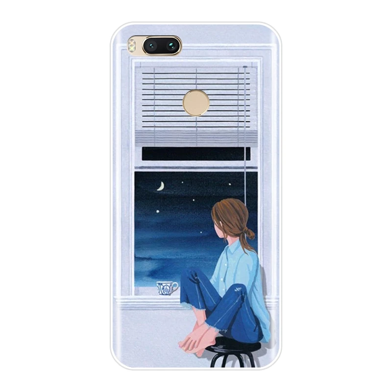 TPU Kpop Girl Корейский Японский мягкий чехол для Xiaomi Mi A1 A2 Lite 8 SE телефона силиконовый 5