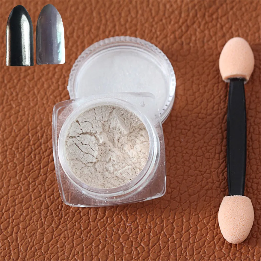 2017 A #2 г/кор. золотой серебряный лак для ногтей Блестящий зеркальный | Красота и