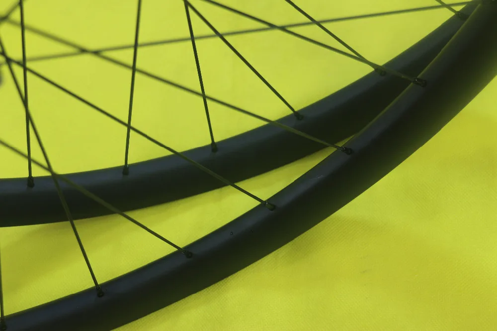 29er tapeless MTB XC прямой углерод тяги колеса бескамерные UD matt Powerway M32 концентраторы