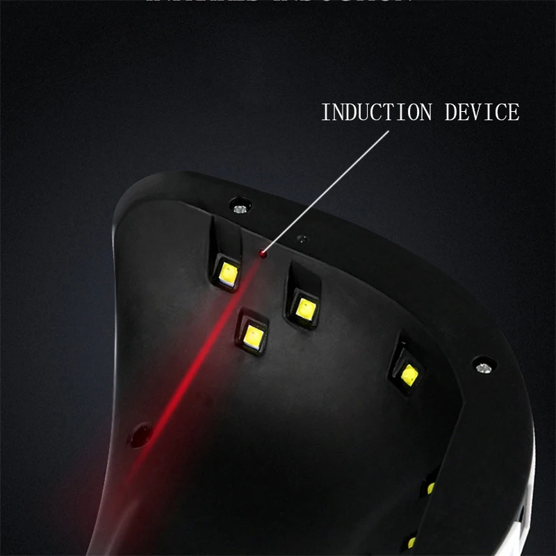 УФ лампа 36 Вт светодиодная для сушки гель лака ногтей маникюрный светильник USB