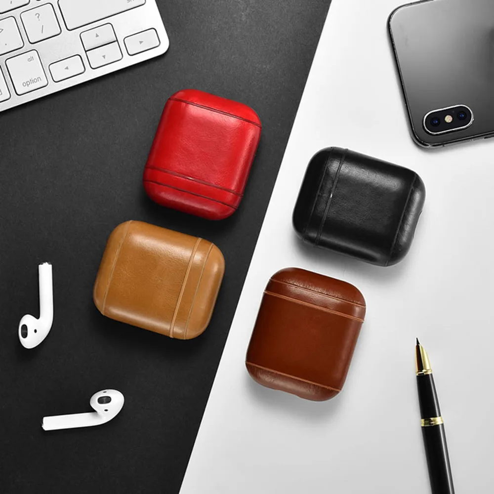 Чехол для наушников XBERSTAR чехол Apple AirPods защитный с зарядкой коробки s|Аксессуары