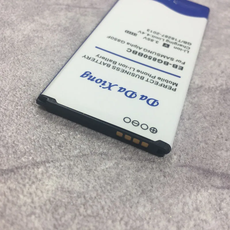 Da Xiong 5150mAh EB-BG850BBC литий-ионный аккумулятор для телефона samsung Galaxy Alpha G850F G8508S G8509V G850 G8508 G850T G850V G850M