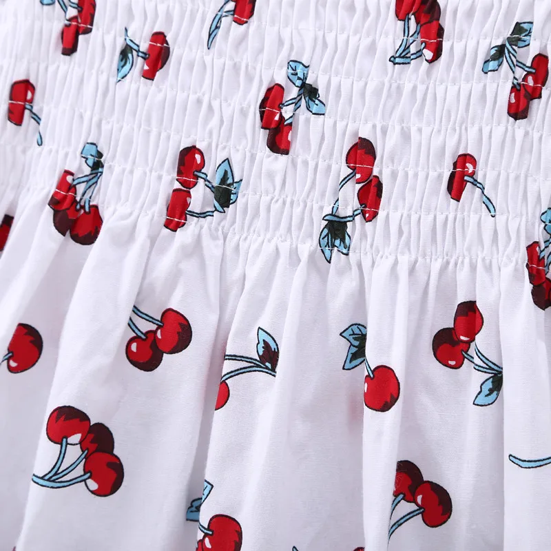 2018 Kids Toddler Girls Dresses Clothes Children Girl Sleeveless Flowers Dress Summer Cotton Princess Baby Outfits | Детская одежда и