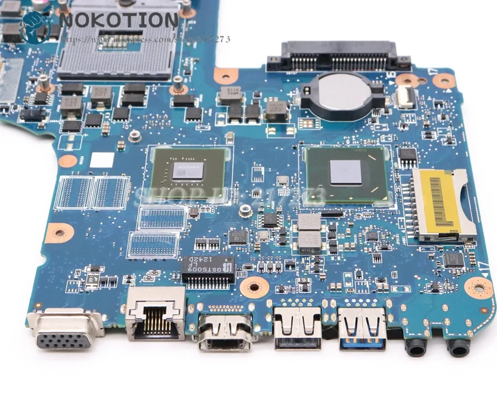 NOKOTION материнская плата для ноутбука Toshiba Satellite C50 C55 основная плата 15,6 ''GT710M DDR3 HM76 H000061960 PT10FG комплектующие фотоаппарата SONY DSC MB H000062020
