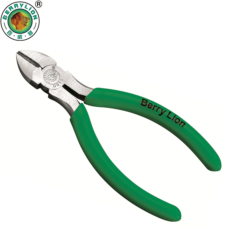 Diagonal Pliers BERRYLION 5 ''/125 мм кусачки щипцы для зачистки проводов обжимной инструмент прочные многофункциональные ручные инструменты - Цвет: Diagonal Pliers