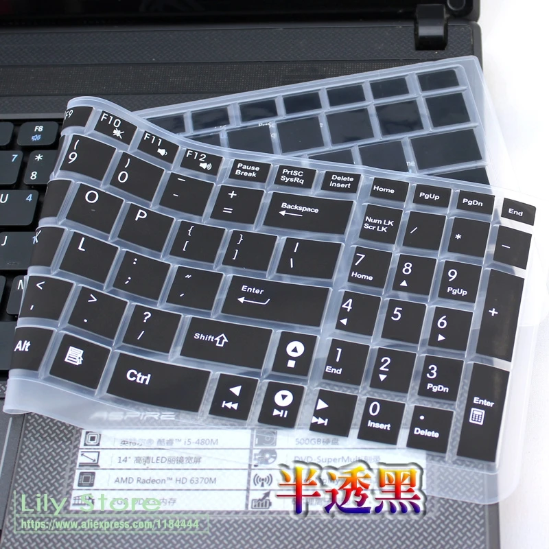 Защитный чехол для клавиатуры Asus A553M D553M F553M K553M P553M X553M Vm590Z W519 L X501 X502 X503 M X551 X552 15 6