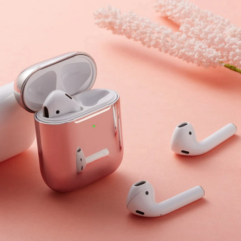 Чехол для Airpods 2 аксессуар силиконовый чехол Apple Air Pods защита от отпечатков пальцев