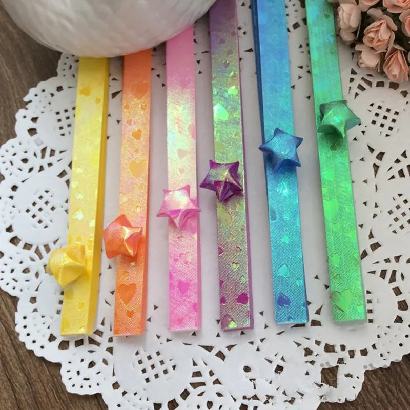 Около 33 полосок ручной работы оригами Счастливая звезда бумажные полоски Сделай