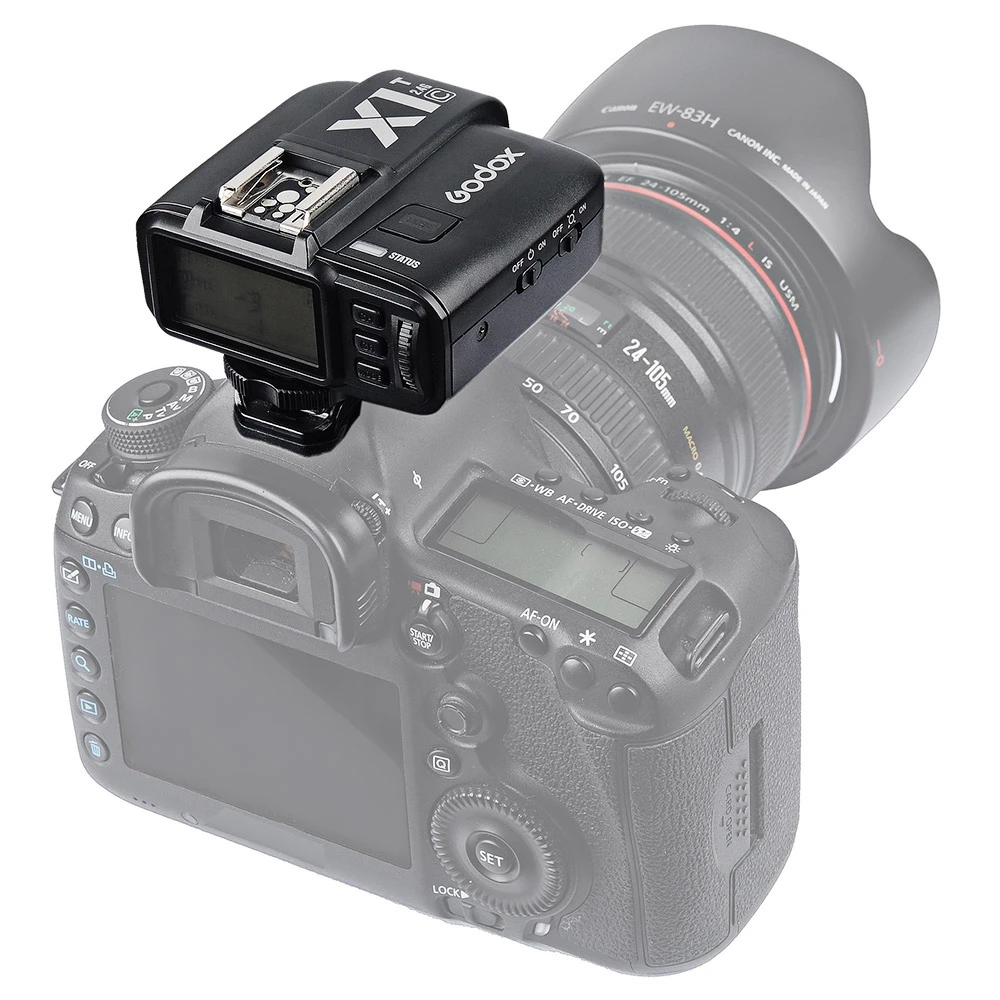 Godox X1C X1R C ttl 2 4G Беспроводной ресивер для Canon камер серии 1000D 600D 700D 650D 100D 550D 500D 450D 400D