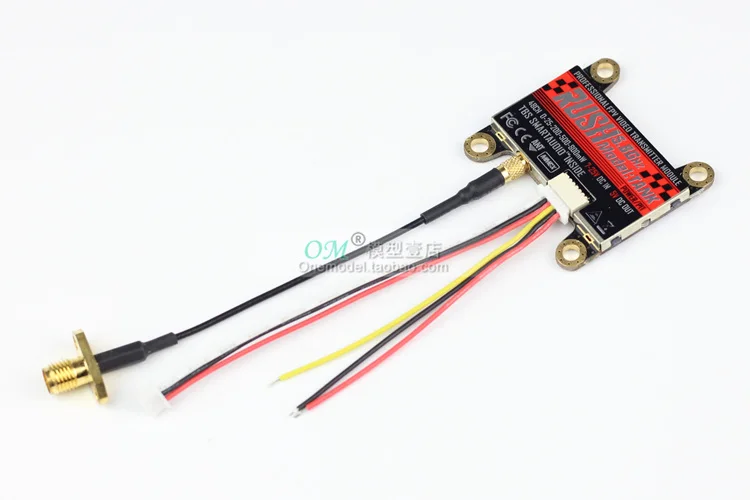 Бак RUSH VTX 5,8G 48CH 25 mW/200 mW/500 mW/800 mW переключаемый 7-25 V AV Передатчик ракетка/lowracing встроенный TBS Smartaudio