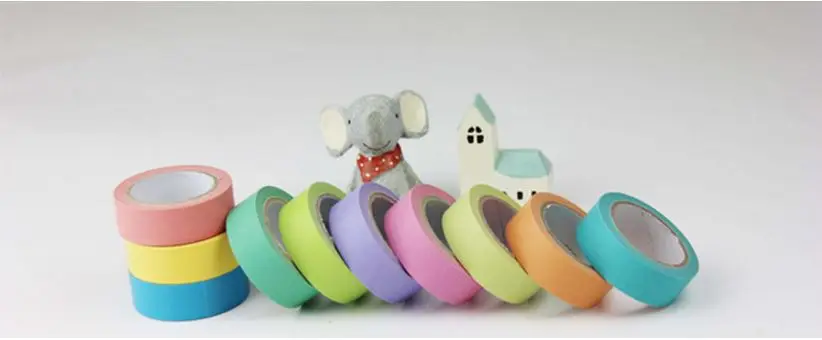 Однотонная лента для маскировки 15 мм * 10 м Васи цветов DIY Deco|washi tape|masking tapewashi tape |