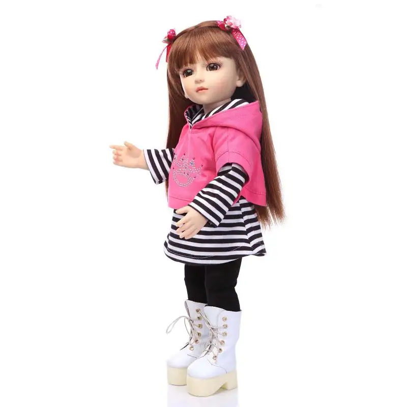 Новорожденных девочек чистые Reborn Baby20 &quotвсего тела силикона Baby Doll девочка