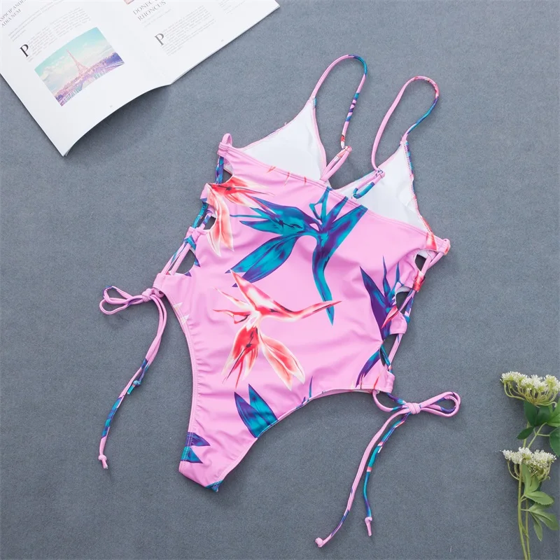 Сексуальное бикини с эффектом пуш ап 2019 купальники высоким вырезом женский