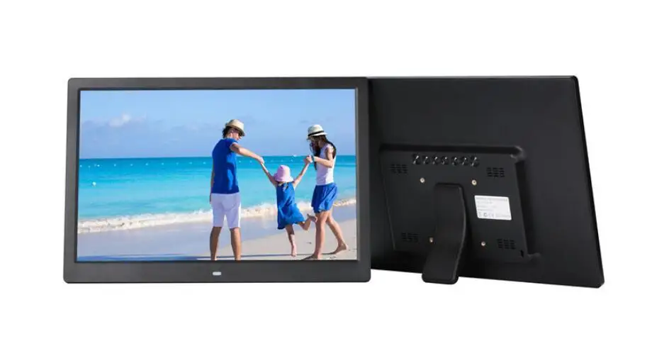 1" умный дом цифровые фоторамки светодиодный lcd Цифровые фильмы MP3 будильник фоторамка с пультом дистанционного управления