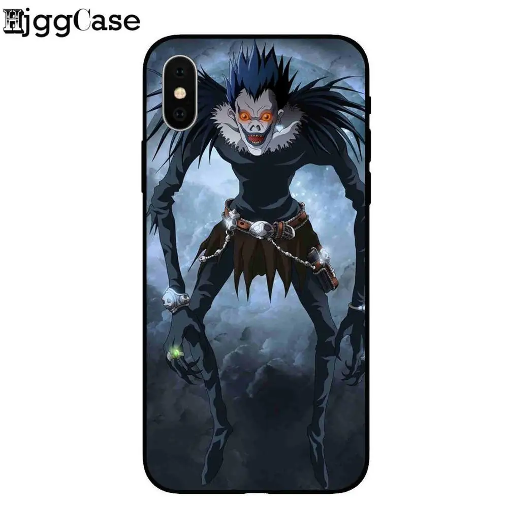 Death Note, мягкий черный силиконовый чехол из ТПУ для телефона Ryuk kira, чехол для телефона Apple iPhone 8, 7, 6, 6S Plus, X, 5, 5S, SE, чехол, Fundas Capa - Цвет: TPU A3241