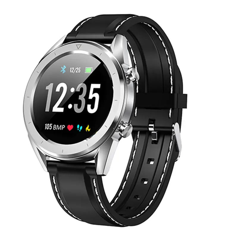 Мужские спортивные Смарт часы с цветным экраном водонепроницаемые Bluetooth на Android