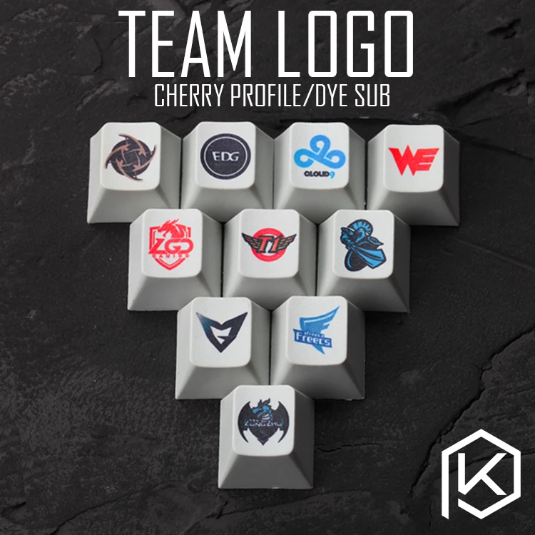 Новинка вишневый профиль pbt keycap для механических клавиатур краситель Sub legends