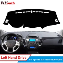 Чехол для приборной панели автомобиля Hyundai ix35 Tucson 2010 2011 2012 2013 2014
