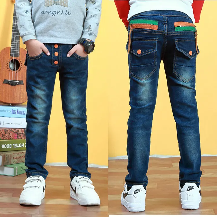 Коллекция 2017 года Осенние штаны для маленьких мальчиков весенние детские