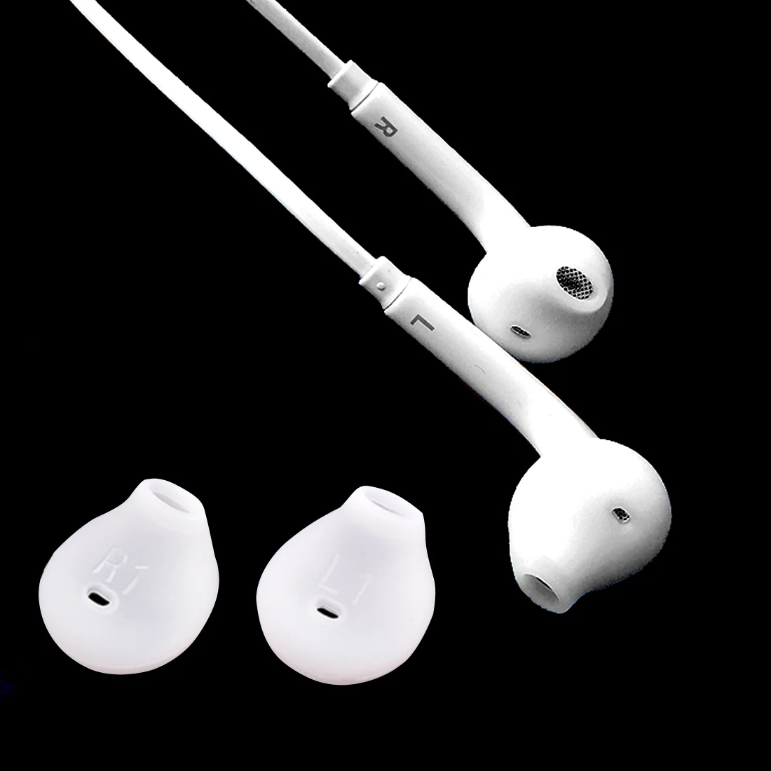 10 шт./лот силиконовые наушники Marsnaska для Samsung S6 S7 edge G9250 G9200 Gel|silicone earphones|earphone