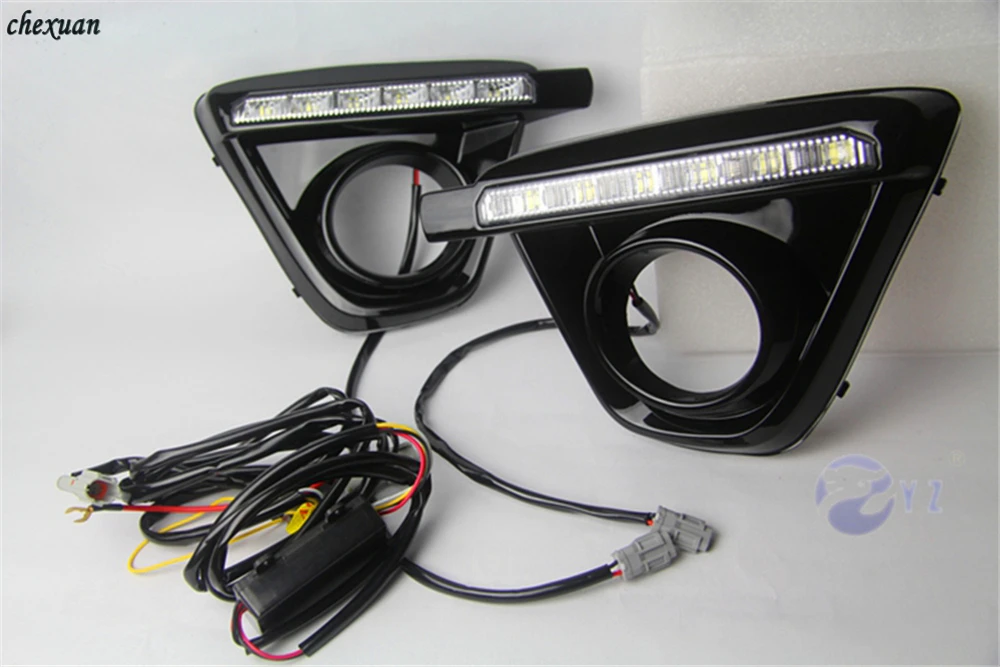 CSCSNL 1 набор 12V светодиодный ABS колпак противотуманных фар DRL Габаритные огни