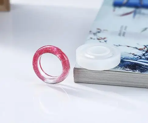 XCDIY cambered поверхность кольца силиконовая форма для изготовления ювелирных