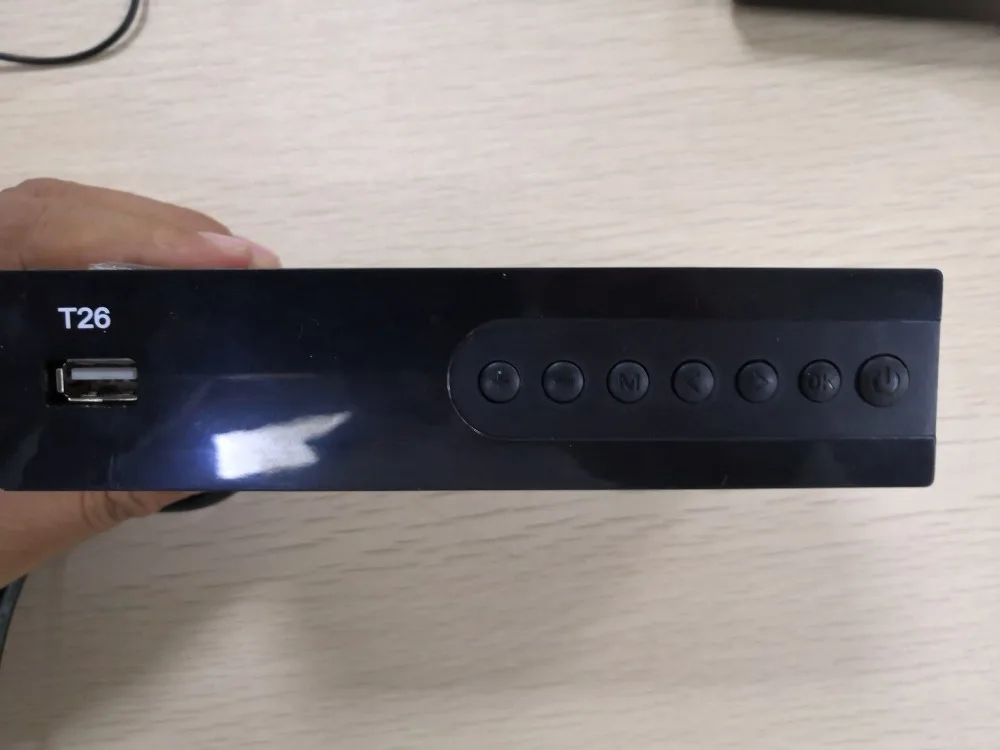 Наземный ресивер DVB T2 T26 dvb t2 & c Поддерживает MPEG4 H.264 youtube wifi адаптер av чехол