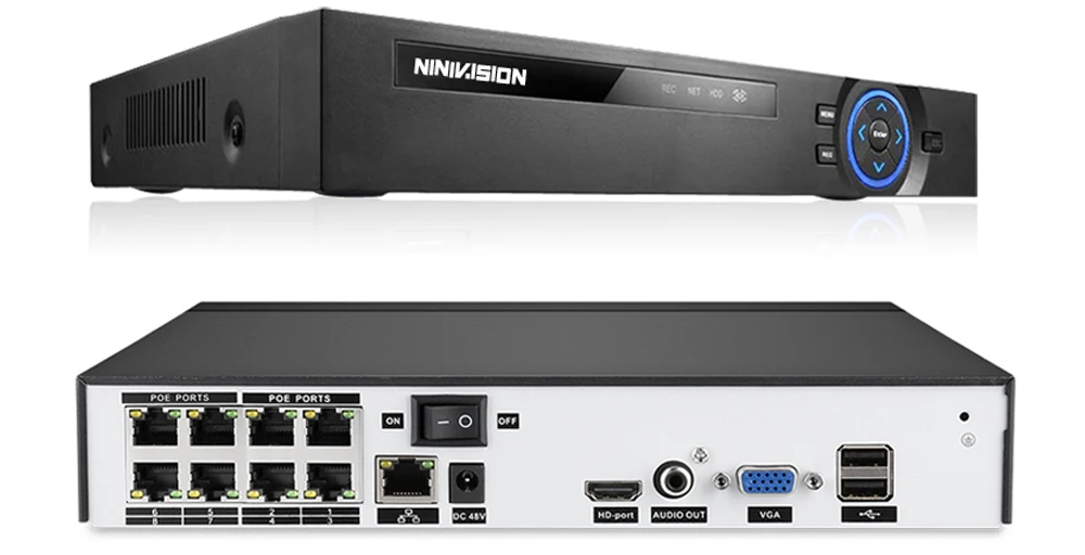 NINIVISION 8CH CCTV система 5.0MP HDMI POE 16CH 8CH CCTV NVR 8 шт. 5.0MP IR безопасность POE IP камера кабель для камеры CCTV система