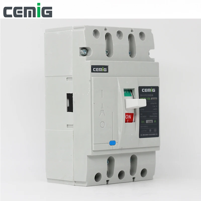 Высококачественный литой чехол Cemig автоматический выключатель MCCB SMGM1 125L 50/60Hz 125A