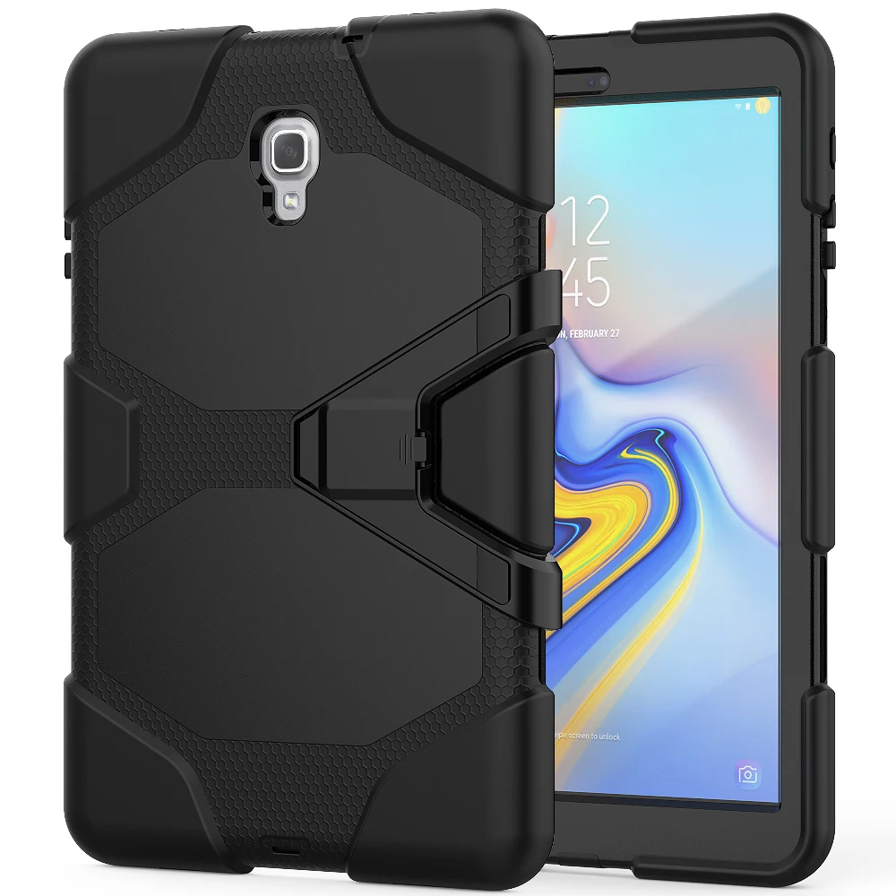 Чехол для Samsung Galaxy Tab A 10,5 SM-T590 T595 T597 с экранной пленкой силиконовый детский противоударный Броня прочный полный защитный