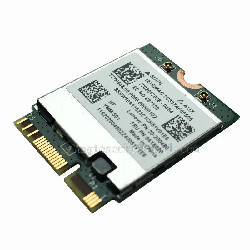 BCM94352Z Беспроводная AC 867 Мбит/с 2 4G и 5G NGFF WIFI карта + BT4.0 Mac 802.11ac 04X602 для LENOVO B50 70 N50 E4030 Y40