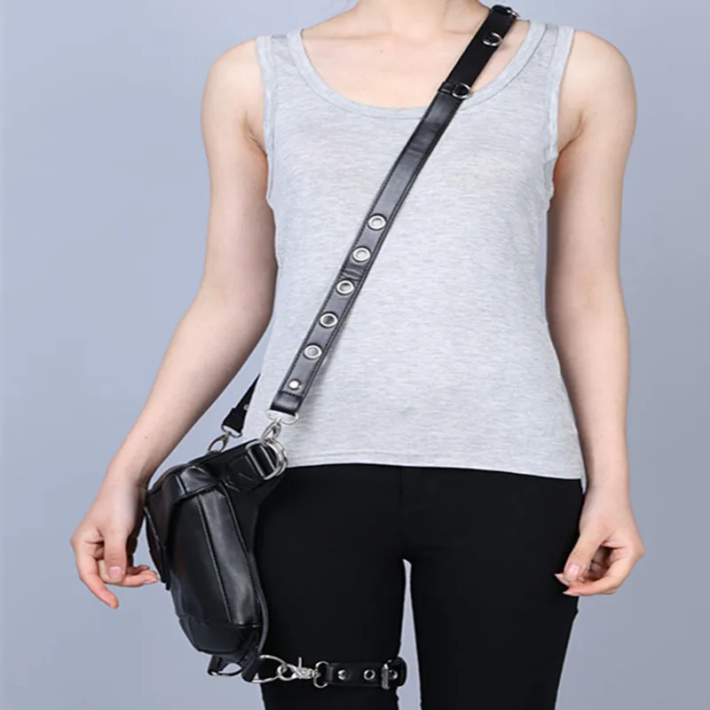 Рюкзак через плечо кожаная сумка в стиле стимпанк сумка-кобура кошелек carteras mujer