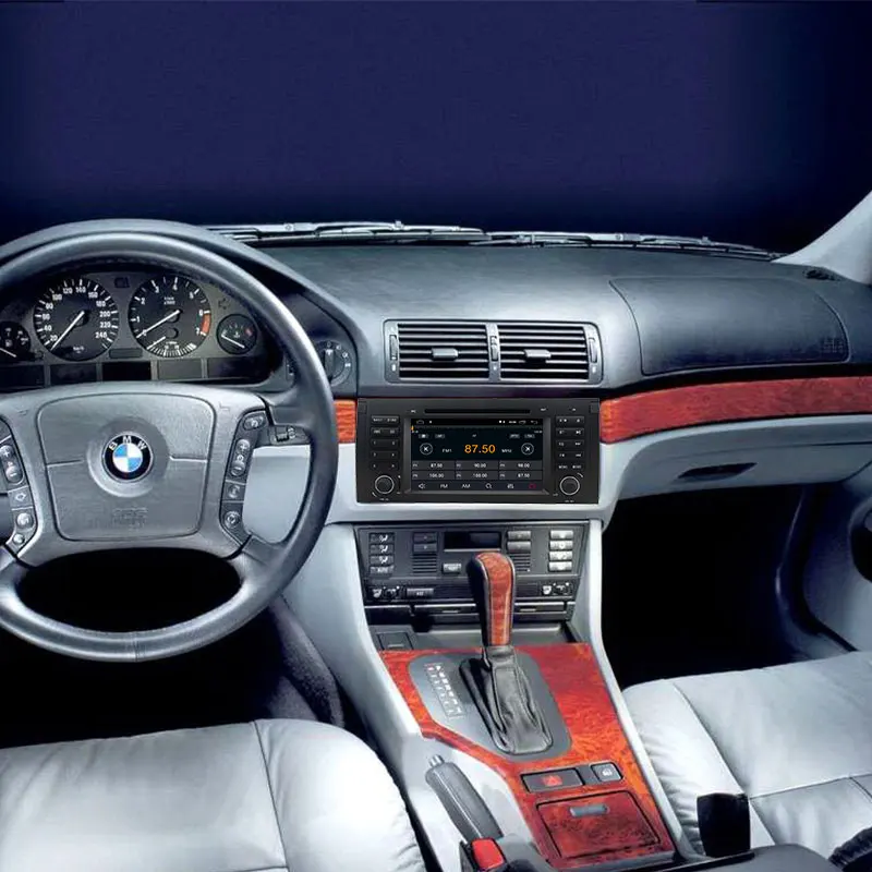 Автомобильный DVD плеер Josmie 1 Din Android 8 GPS радио для BMW E39 X5 E53 M5|Автомагнитолы| |