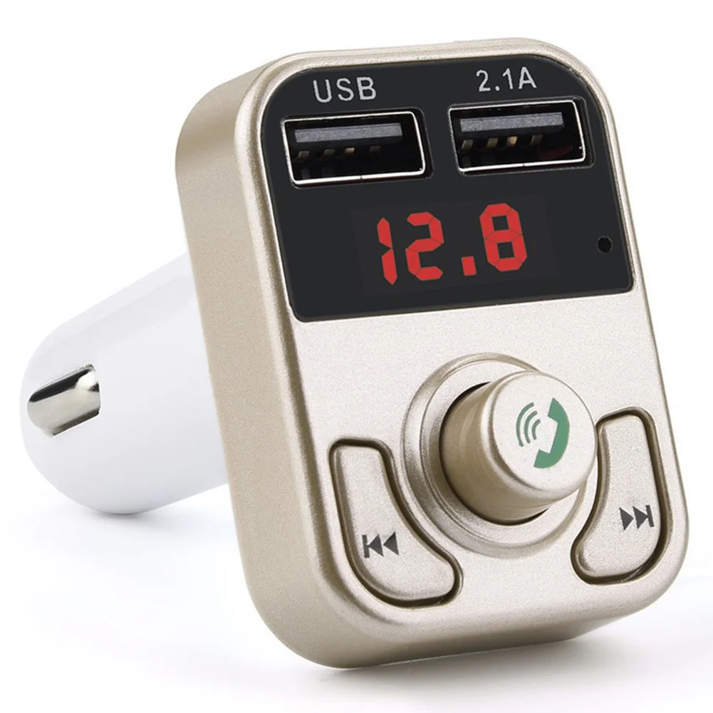 Автомобиль музыкальный плеер FM USB передатчик Зарядное устройство Универсальная