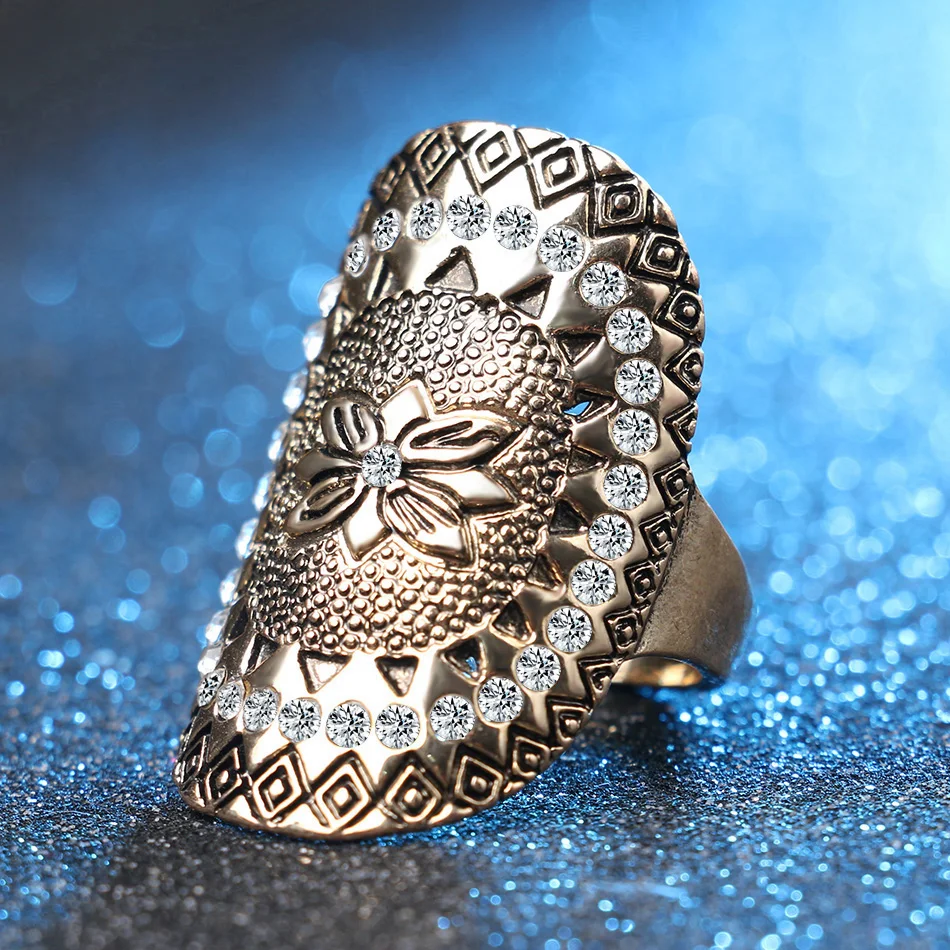 2016 модные золотистые ювелирные изделия богемные кольца для женщин можно