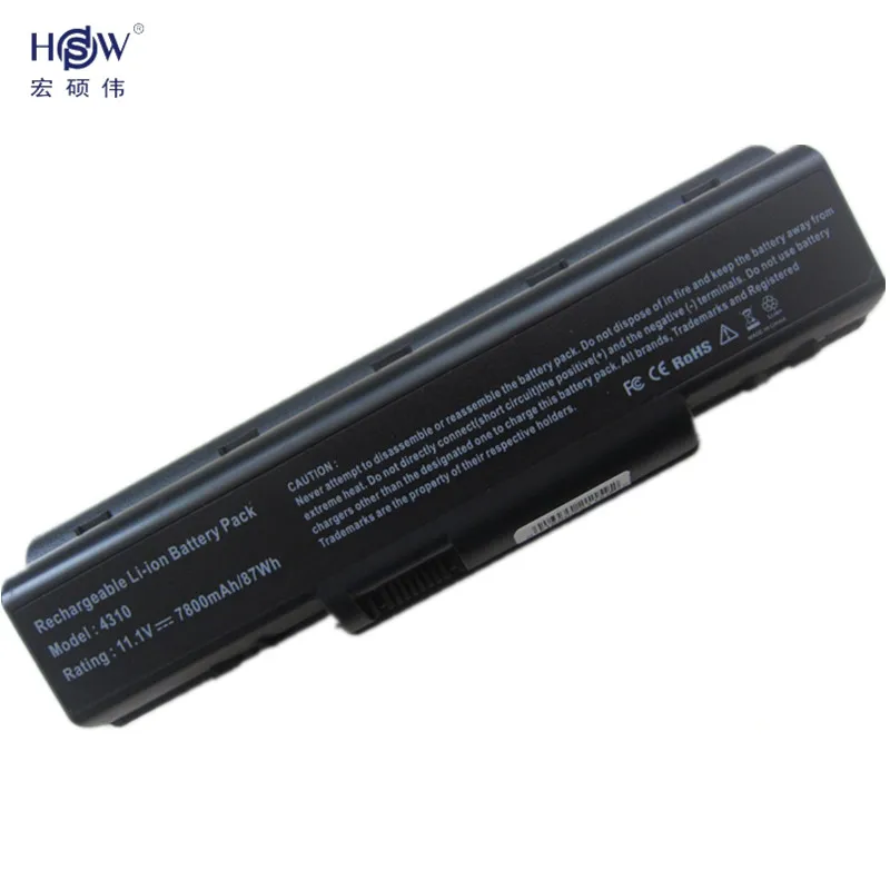 HSW 7800 мАч Аккумулятор для ноутбука ACER Aspire 4736 г 4736Z 4736ZG 4740 4920 4925 4930 4935 4937 5235|battery for acer