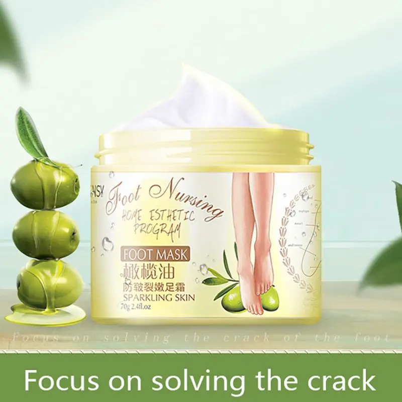 

Olive Oil Foot Cream Anti-crack Anti-chapping Footcare Moisturizing Repair Cream Removing Dead Dry Skin New