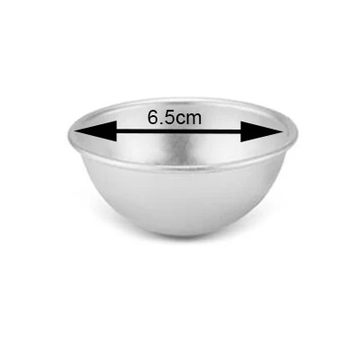 6.5cm 4 шт./пакет мыло пресс-форма для мыла изготовление пресс-формы мыла инструменты DIY Бомбочки для ванны прессформы торта мяч Форма 3D мяч Бомбочки для ванны - Цвет: 6.5cm