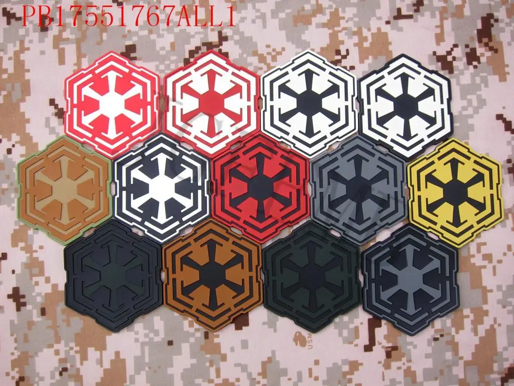 Республиканский заказ Империя Военная тактика боевой дух 3D ПВХ патч значки|patch