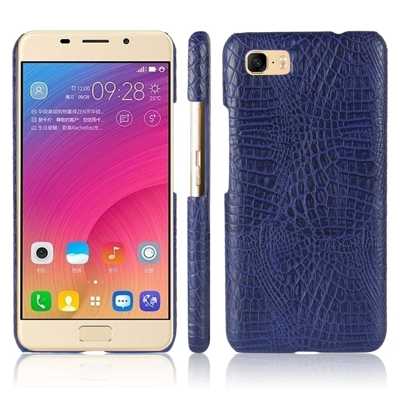 For ASUS ZenFone 3S MAX ZC521TL Crocodile Skin Texture Bumper Case X00GD ZC521 ZC 521 TL 521TL Hard PC Frame Cover Phone Funda | Мобильные
