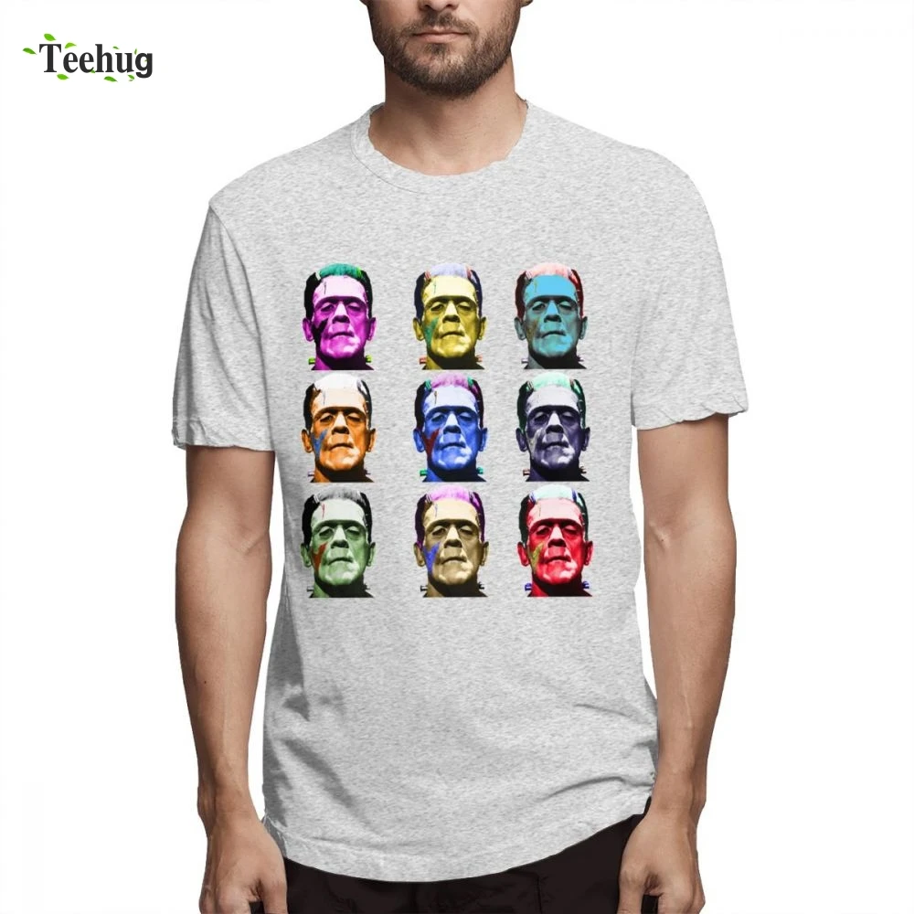 

Frankenstein Horror Monster T Shirt New Custom Frankenstein Tees For Male New Arrival Custom Round Neck Camiseta For Boy