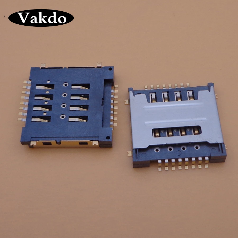 2 шт./лот новинка гнездо для чтения sim карт Lenovo S660 A690e S686 S720i a780e A529 разъем