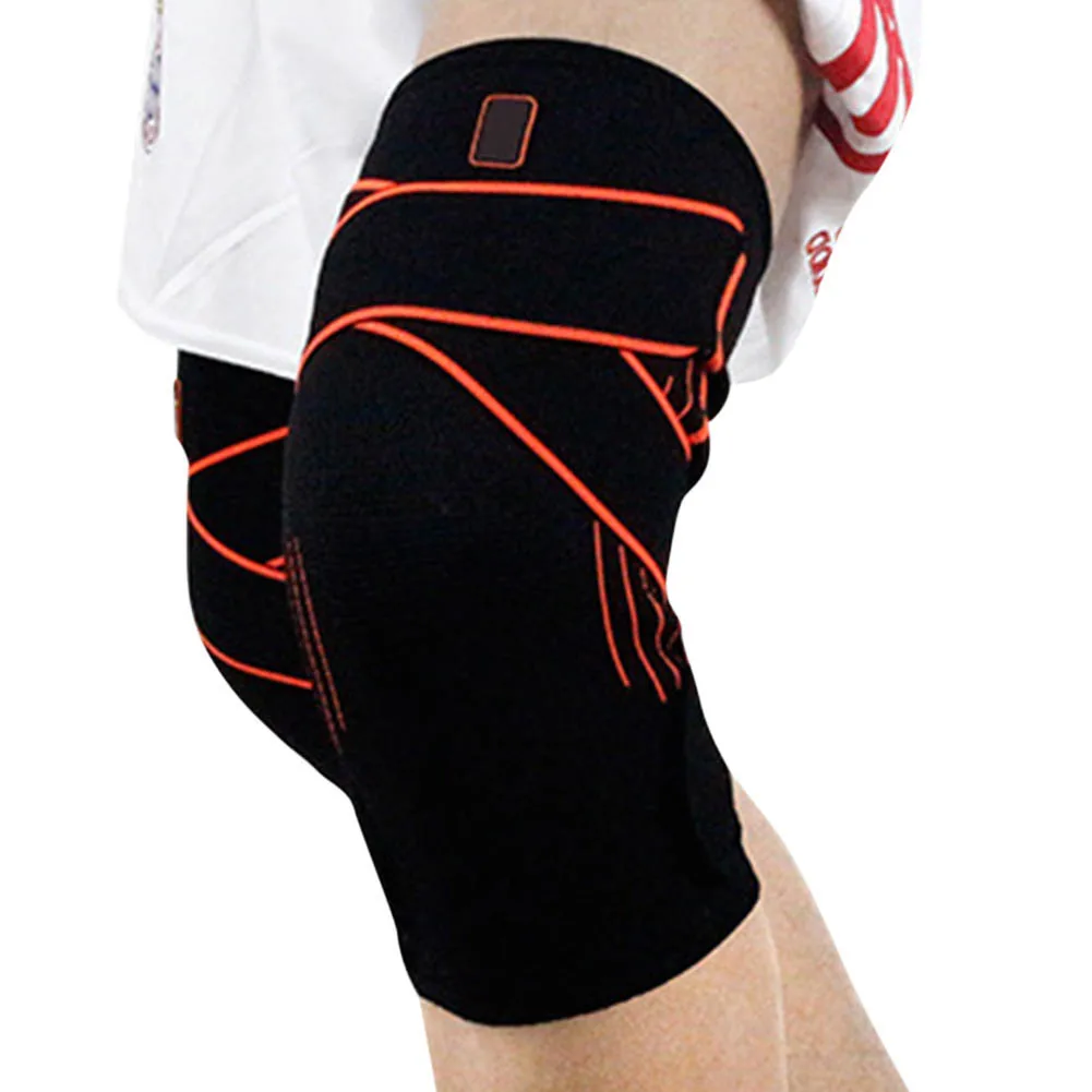 Спортивный фитнес наколенник дышащий компрессионный Регулируемый для бега