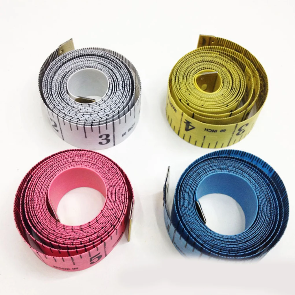 

150cm/60" Body Measuring Ruler Sewing Tailor Tape Measure Soft Flat