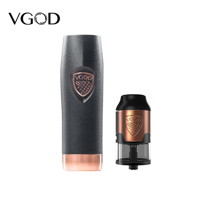 Оригинальный Elektronik Sigara VGOD Elite механический бокс мод с чехлом Vape 4 мл RDTA Rebuildable Dripping