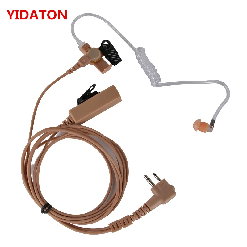 Для Motorola GP88 GP300 двухсторонняя M plug воздуховод наушник гарнитура с ptt для CP040 CP200