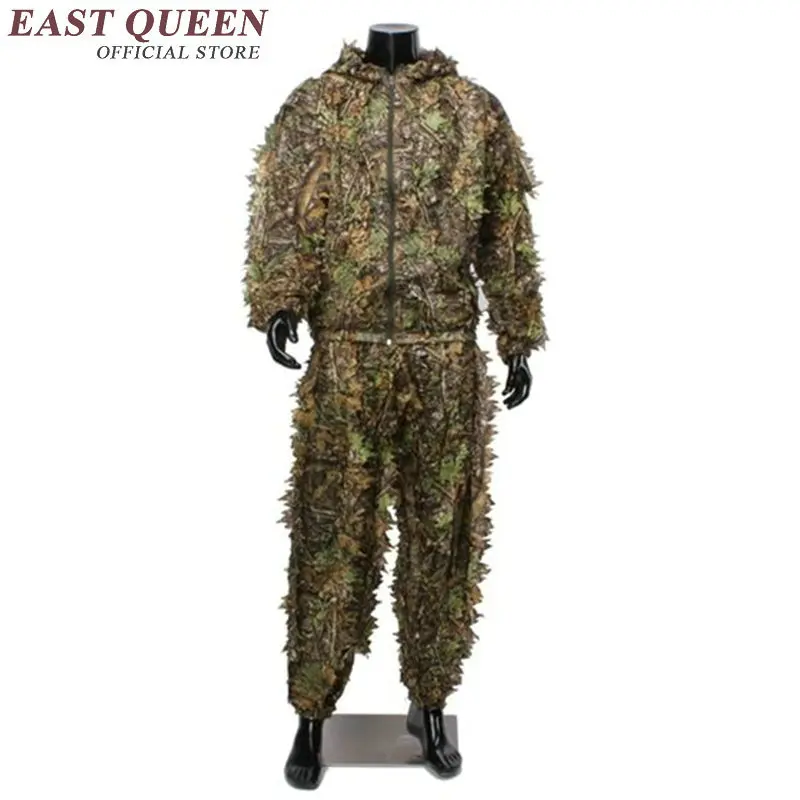 

Bionic Grass Ghillie костюм снайперский Тактический Камуфляжный костюм охотничий Ghillie костюм одежда для джунглей армейская одежда FF1171