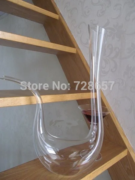 Лебедь свинца хрусталь красное вино графин бутылки декоративные Drinkware и посуда